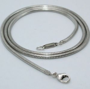 Vintage Tiffany & Co Sterling Silver 925 Snake Chain Necklace 15"